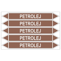 Značení potrubí, petrolej